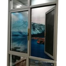 KSB windows&door ,aluminium sliding window  with opening diamond net